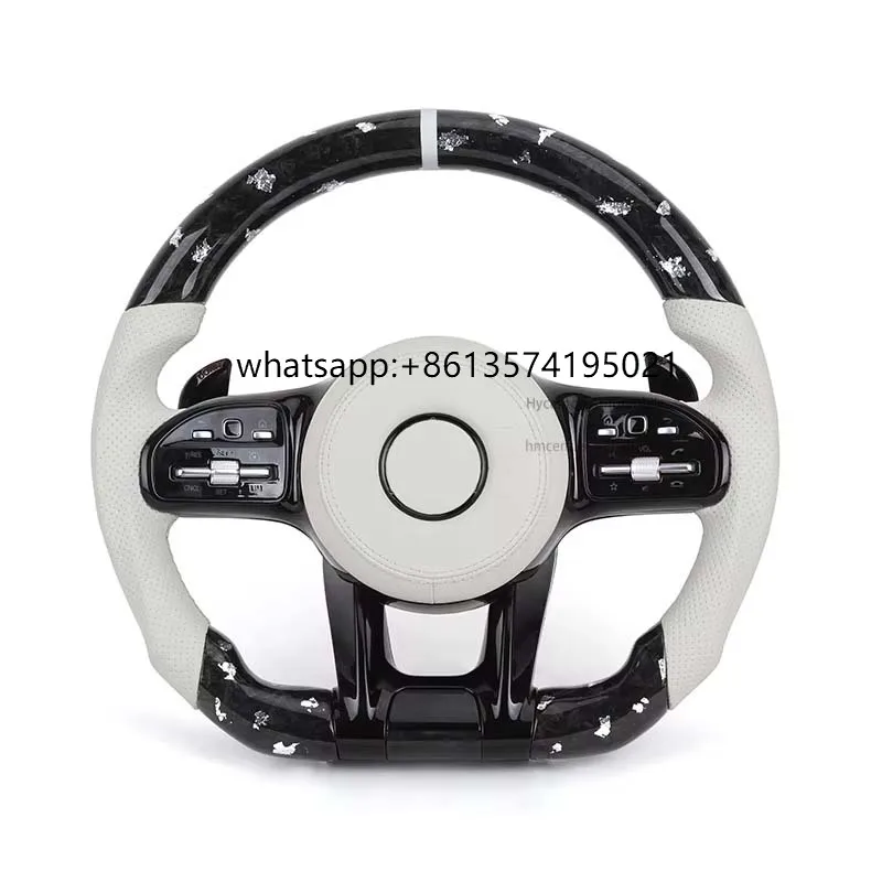 Factory Price Forged Carbon Fiber Perforated Leather for Mercedes Benz W204 W205 W211 W213 W212 W222 AMG GT Car Steerirng Wheel
Factory Price Forged Carbon Fiber Perforated Leather for Mercedes Benz W204 W205 W211 W213 W212 W222 AMG GT Car Steerirng Wheel