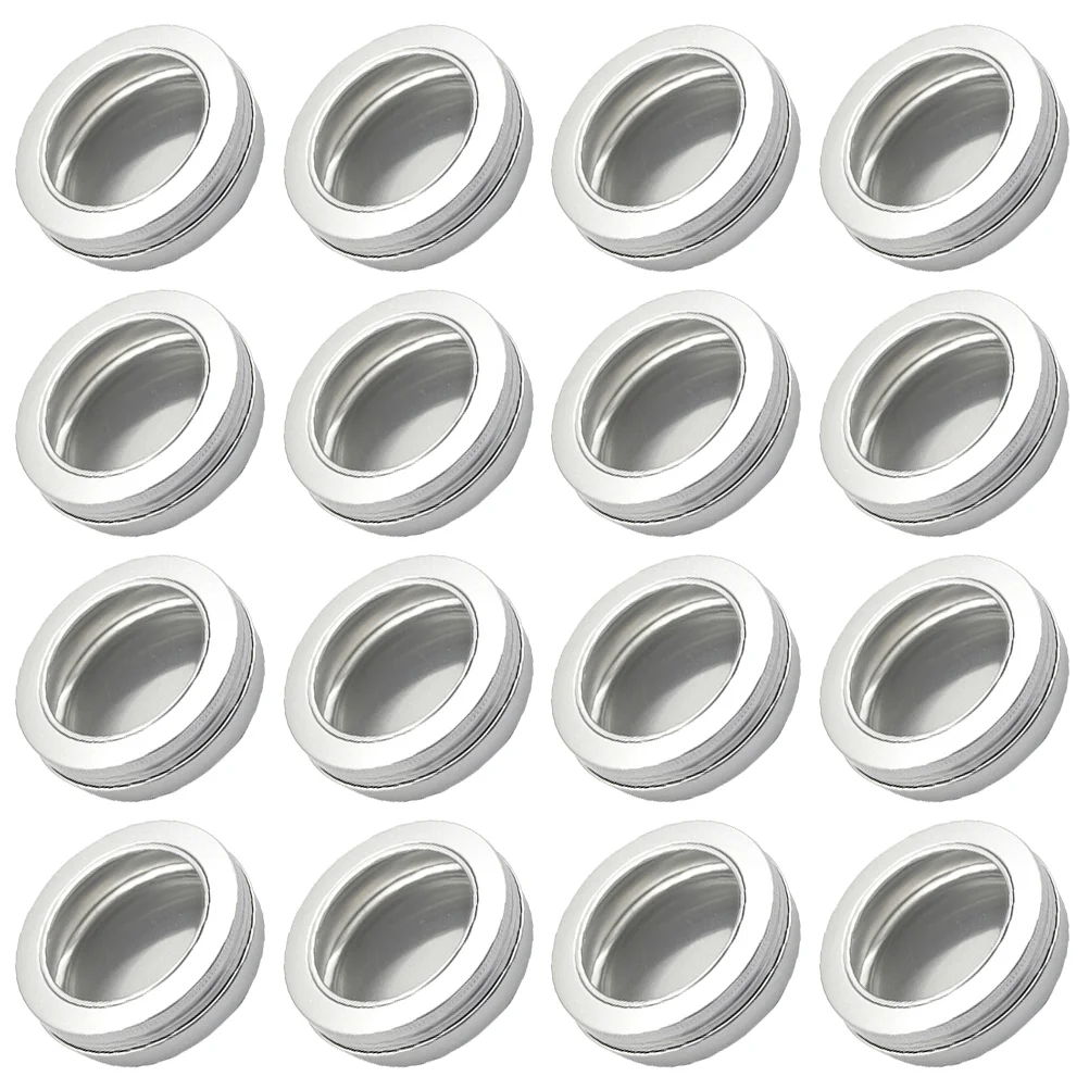 24 Pcs Packing Box Aluminum Jar Cream Container Filling Refillable Cosmetics Travel
24 Pcs Packing Box Aluminum Jar Cream Container Filling Refillable Cosmetics Travel
