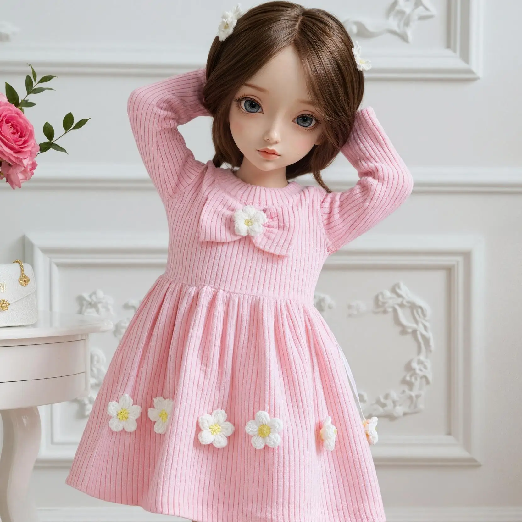 65-сантиметровая бесшовная подвижная фигурка, коллекционная кукла, мягкое тело из ТПЭ с головой из ПВХ и скелетом из сплава, реалистичная аниме-модель для фотографии
65-сантиметровая бесшовная подвижная фигурка, коллекционная кукла, мягкое тело из ТПЭ с головой из ПВХ и скелетом из сплава, реалистичная аниме-модель для фотографии