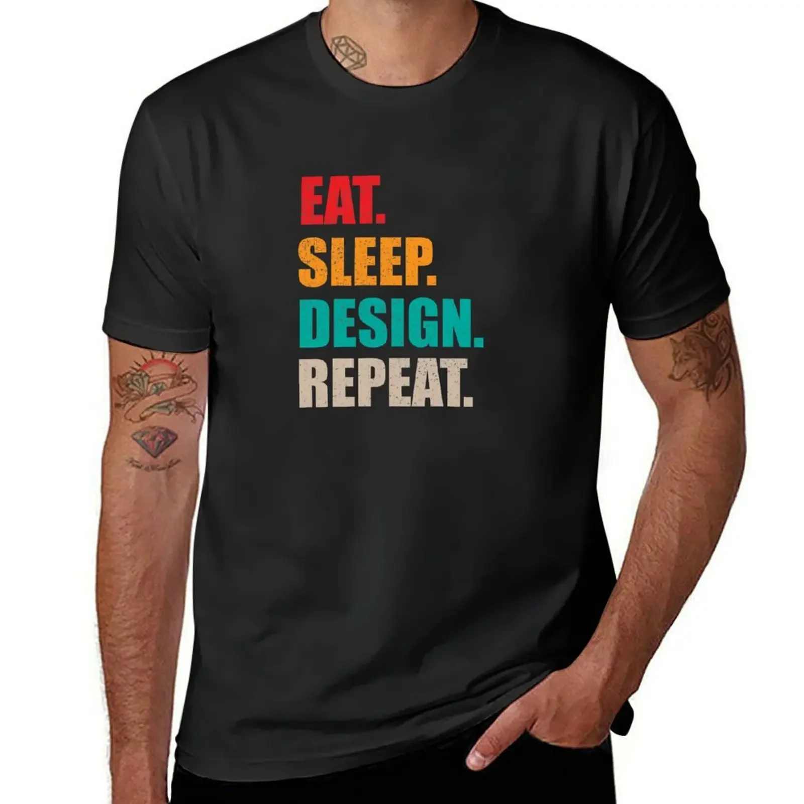 Eat Sleep Design Repeat, Gift For Designer , Gift For Designer friend T-Shirt quick-drying plain slim fit t shirts for men
Eat Sleep Design Repeat, Gift For Designer , Gift For Designer friend T-Shirt quick-drying plain slim fit t shirts for men