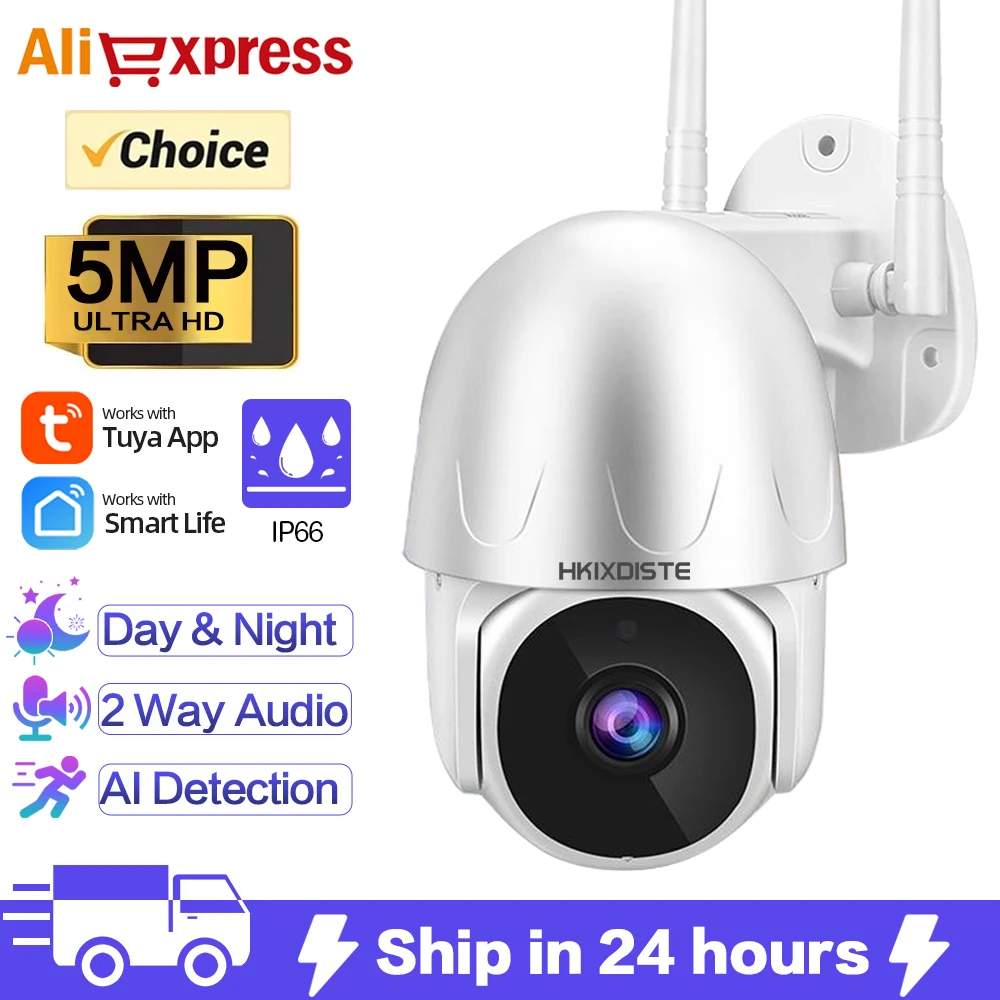 Умная IP-камера 5MP Tuya с Wi-Fi и автослежением, беспроводная уличная и домашняя PTZ-камера видеонаблюдения с двухсторонним аудио и автослежением
Умная IP-камера 5MP Tuya с Wi-Fi и автослежением, беспроводная уличная и домашняя PTZ-камера видеонаблюдения с двухсторонним аудио и автослежением