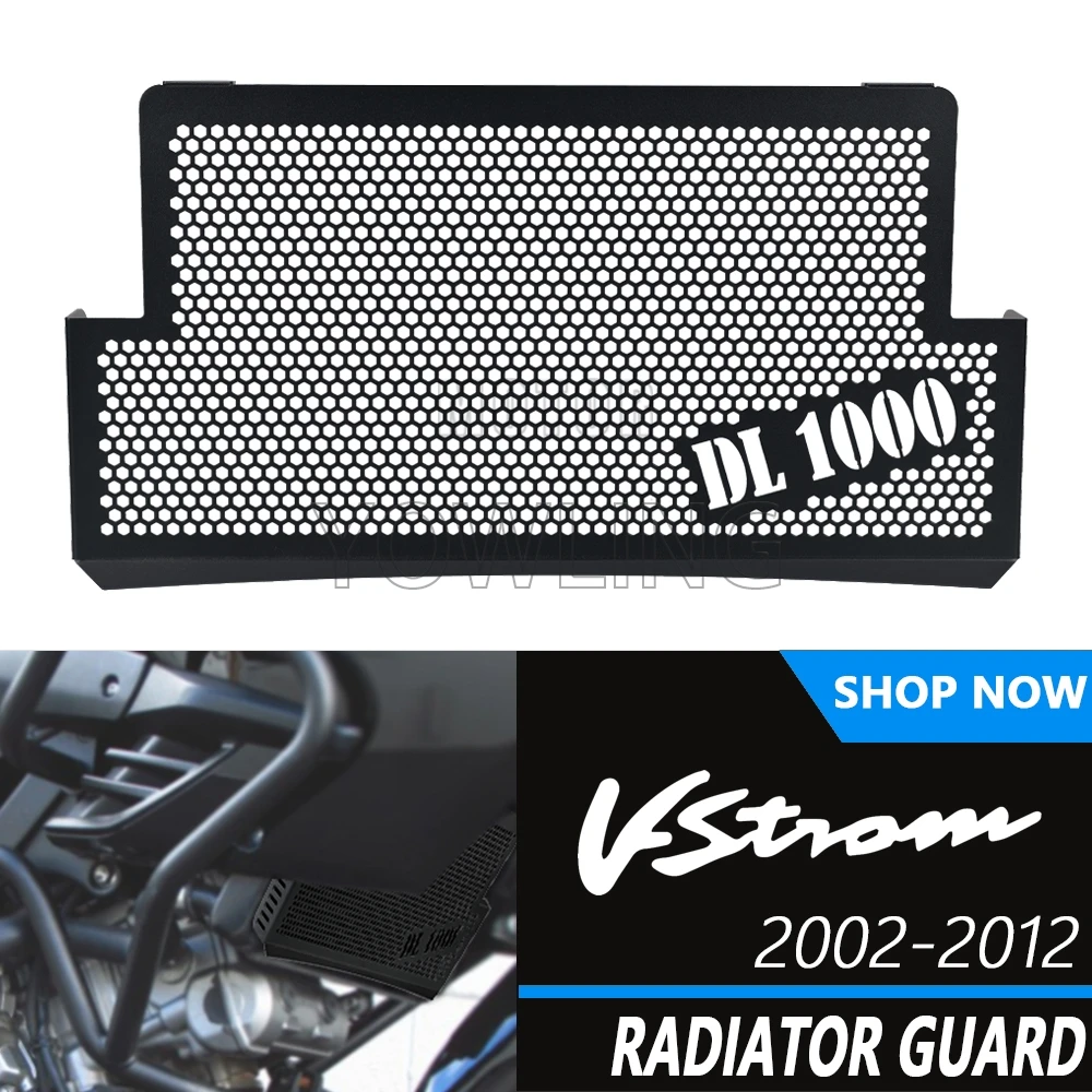 Motorcycle Radiator Grille Guard Cover Protection Water Tank Shield FOR SUZUKI V-STROM1000 V-STROM VSTROM 1000 DL1000 2002-2012
Motorcycle Radiator Grille Guard Cover Protection Water Tank Shield FOR SUZUKI V-STROM1000 V-STROM VSTROM 1000 DL1000 2002-2012