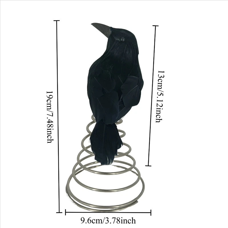 Halloween Crow Simulation Black Crow Decoration Ornament Halloween Christmas Tree Top Decoration Venue Layout Props Gifts New
Halloween Crow Simulation Black Crow Decoration Ornament Halloween Christmas Tree Top Decoration Venue Layout Props Gifts New