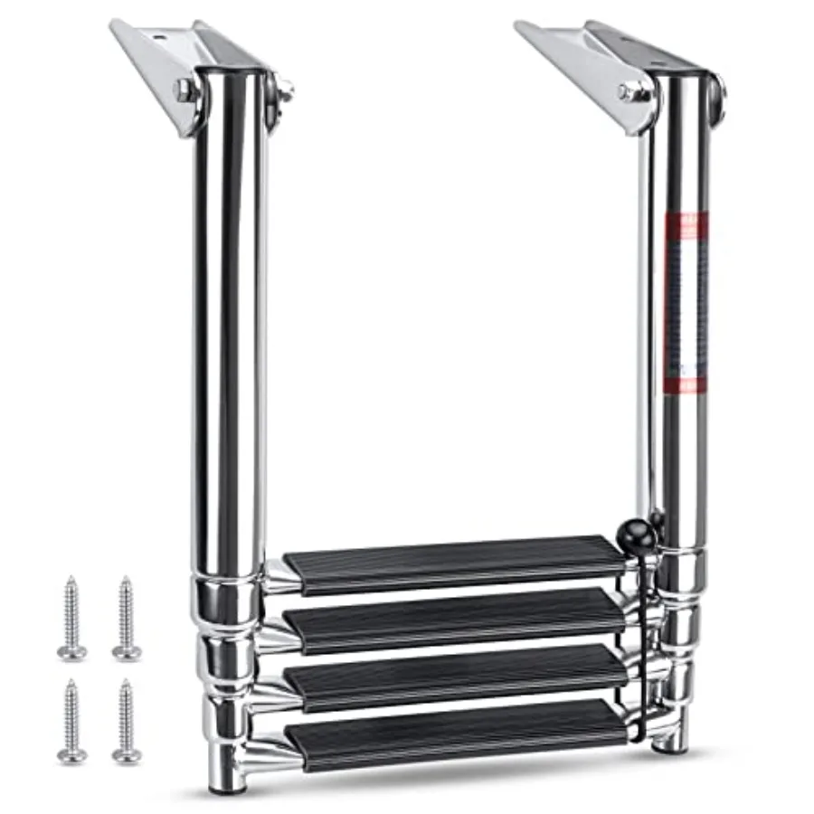 Heavy Duty Boat Telescopic 4 Step Ladder Stainl Steel Swim Platform Telescoping Ladder Extendable 4 Step for Boat Yacht
Heavy Duty Boat Telescopic 4 Step Ladder Stainl Steel Swim Platform Telescoping Ladder Extendable 4 Step for Boat Yacht