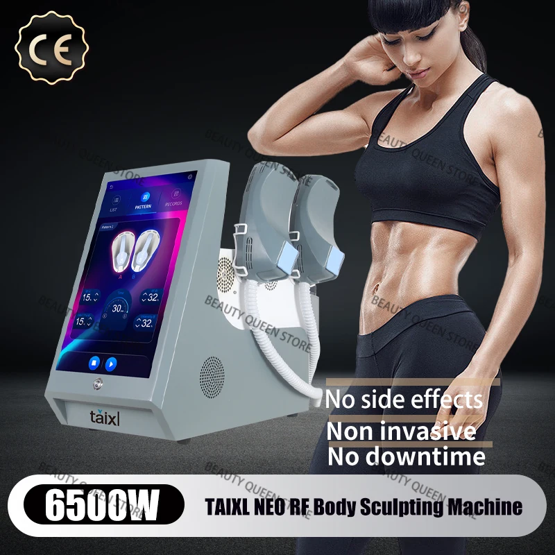Taixl Weight Loss Sculpting Body Muscle Slimming Machine 6500W with 4 Handles EMS body Stimulate Electromagnetic
Taixl Weight Loss Sculpting Body Muscle Slimming Machine 6500W with 4 Handles EMS body Stimulate Electromagnetic