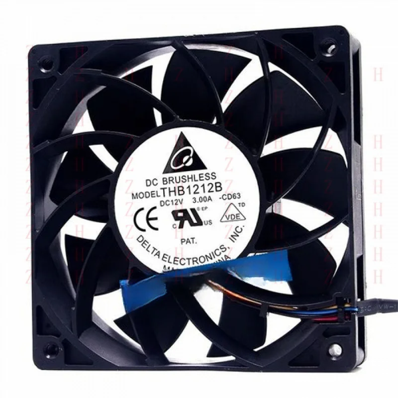 XXZ для 1/шт. THB1212B 12025 12 В 3,00 А Delta 12 см 4-проводной ШИМ-вентилятор с контролем температуры
XXZ для 1/шт. THB1212B 12025 12 В 3,00 А Delta 12 см 4-проводной ШИМ-вентилятор с контролем температуры