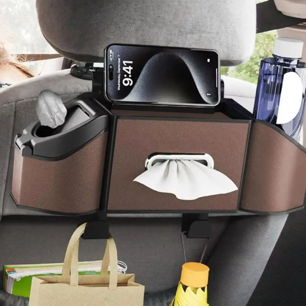 Tissue Holder Car Seat Back Storage Box Cup Holder Large Capacity Chair Back Storage Box Anti-slip Multi-functional Car Storage
Tissue Holder Car Seat Back Storage Box Cup Holder Large Capacity Chair Back Storage Box Anti-slip Multi-functional Car Storage