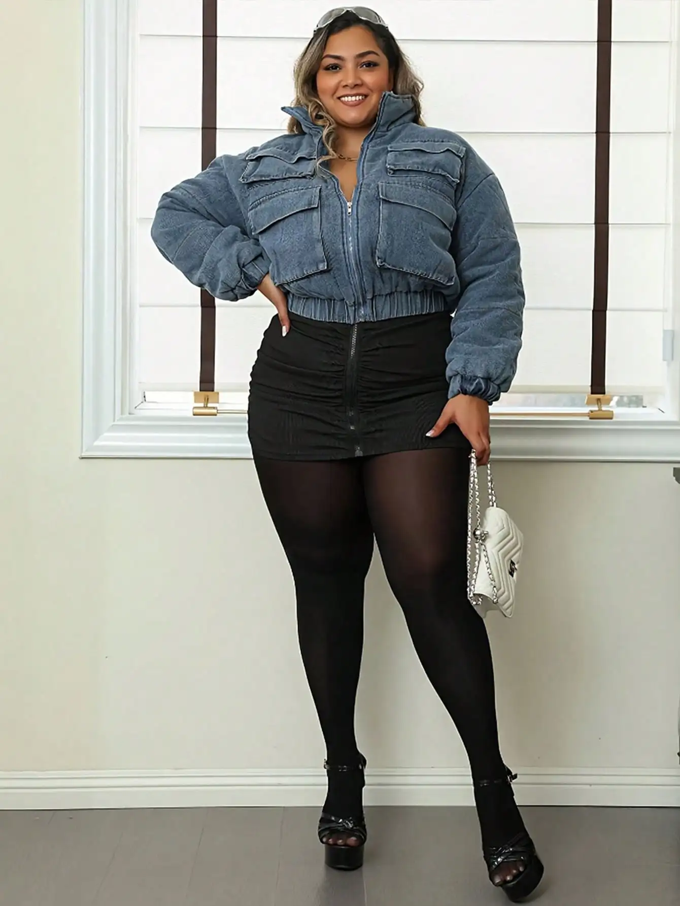 1/3 пары черных прозрачных колготок больших размеров для женщин — высокоэластичные колготки, повседневная и праздничная одежда
1/3 пары черных прозрачных колготок больших размеров для женщин — высокоэластичные колготки, повседневная и праздничная одежда