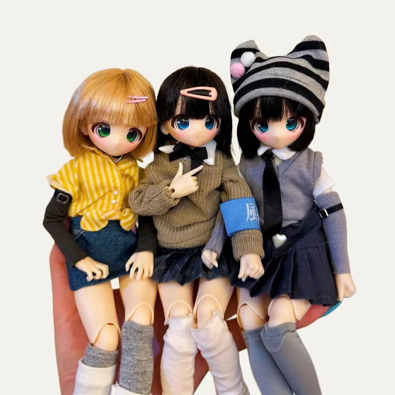 Don't Touch My Bangs BJD Blind Box In Stock Denpa Six Scale Rooted Hair Aluminum Skeleton Articulated Figure Toy Decor Gift
Don't Touch My Bangs BJD Blind Box In Stock Denpa Six Scale Rooted Hair Aluminum Skeleton Articulated Figure Toy Decor Gift