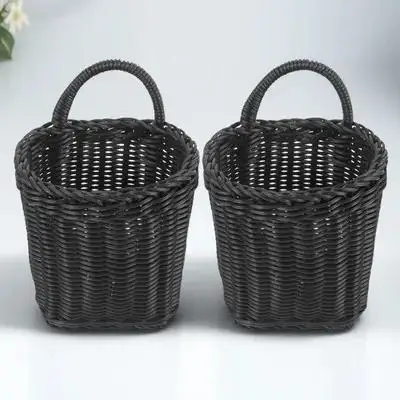 2pcs Woven Hanging For Kitchen Storage Organizer Fruit Vegetable Garlic Holder Wall Mounted Basket Space Saving Rustic
2pcs Woven Hanging For Kitchen Storage Organizer Fruit Vegetable Garlic Holder Wall Mounted Basket Space Saving Rustic