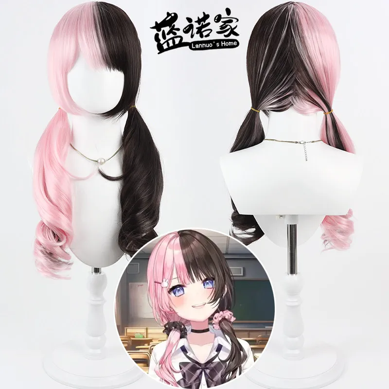 Virtual YouTube Vtuber Tachibana Hiyono Cosplay Wig Halloween Carnival Party Props Synthetic Hair Heat Resistant Fiber + Wig Cap
Virtual YouTube Vtuber Tachibana Hiyono Cosplay Wig Halloween Carnival Party Props Synthetic Hair Heat Resistant Fiber + Wig Cap