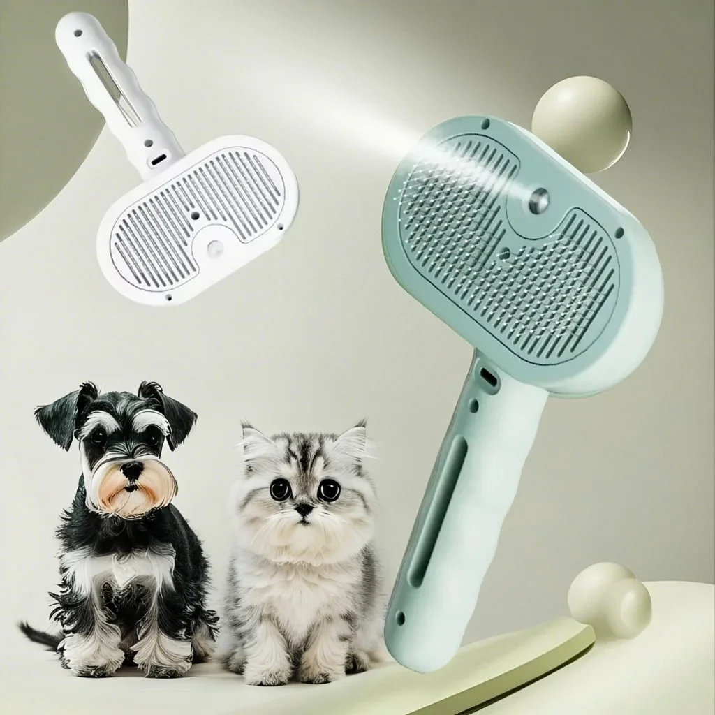 Pet Spray Hair Comb Pet Hair Remover Cleaning Brush Cats Grooming Dog Accessories Tools Dematting Water Mist Humidifier Comb
Pet Spray Hair Comb Pet Hair Remover Cleaning Brush Cats Grooming Dog Accessories Tools Dematting Water Mist Humidifier Comb