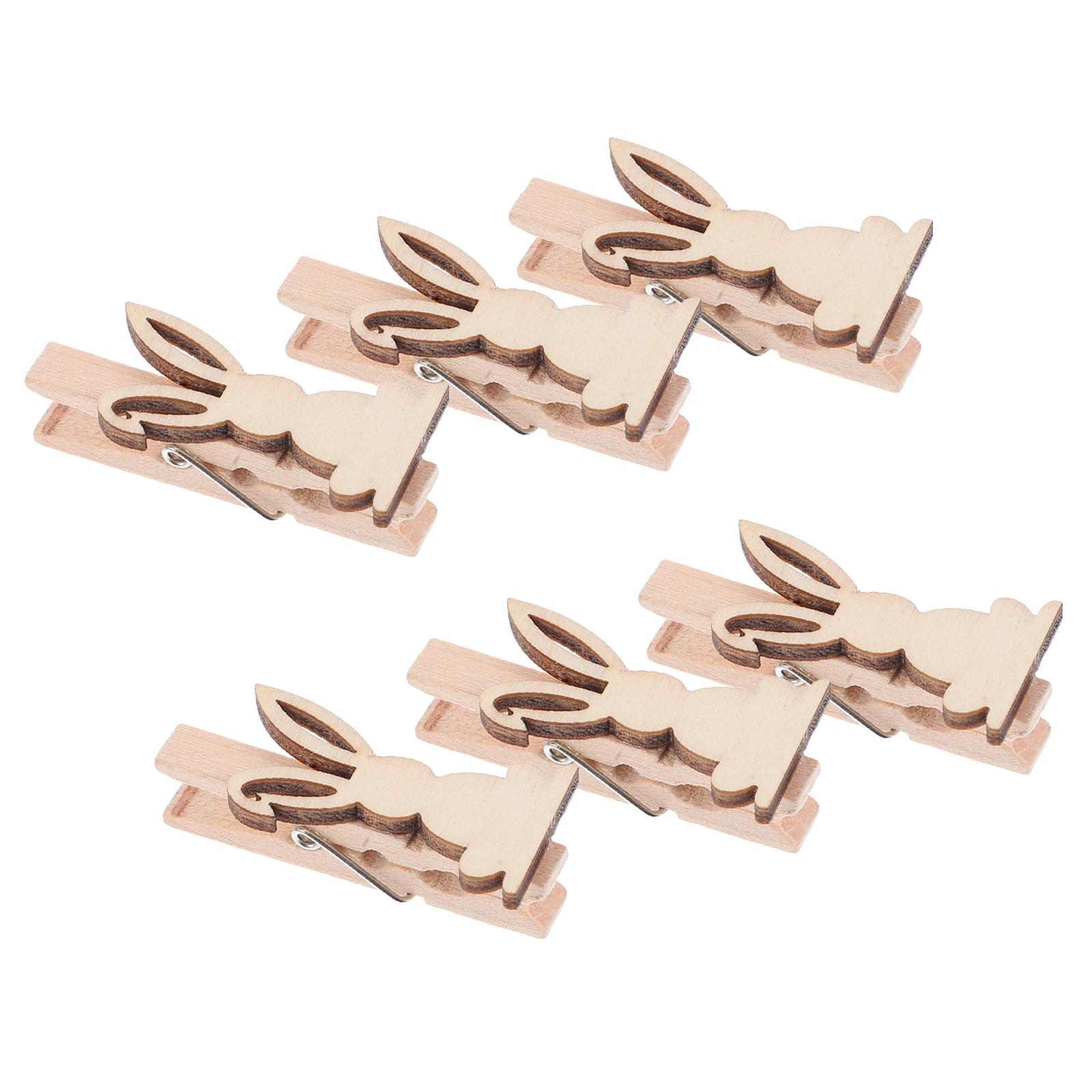 6 pcs Rabbit Ear Clips Wooden Bunny Clothespins Photo Holder Craft Decor Lawn Garden Display Memo Holder Desk Organizer
6 pcs Rabbit Ear Clips Wooden Bunny Clothespins Photo Holder Craft Decor Lawn Garden Display Memo Holder Desk Organizer