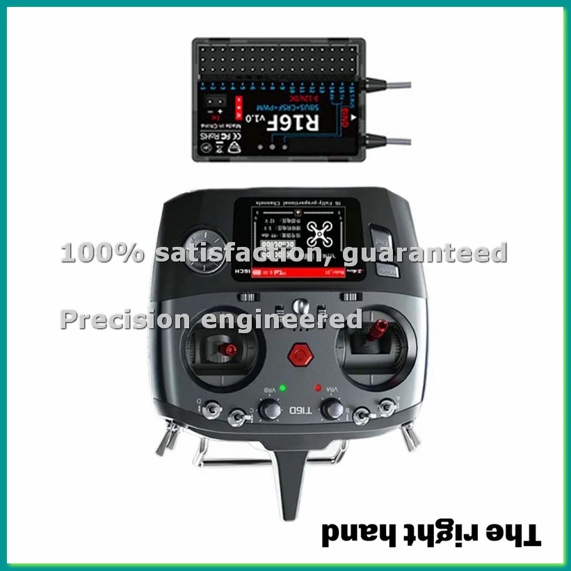 New T16D 16 Channels RC Transmitter 2.4GHz with R16F Receiver Remote Controller for RC Car Boat Drone Right-VVNB
New T16D 16 Channels RC Transmitter 2.4GHz with R16F Receiver Remote Controller for RC Car Boat Drone Right-VVNB