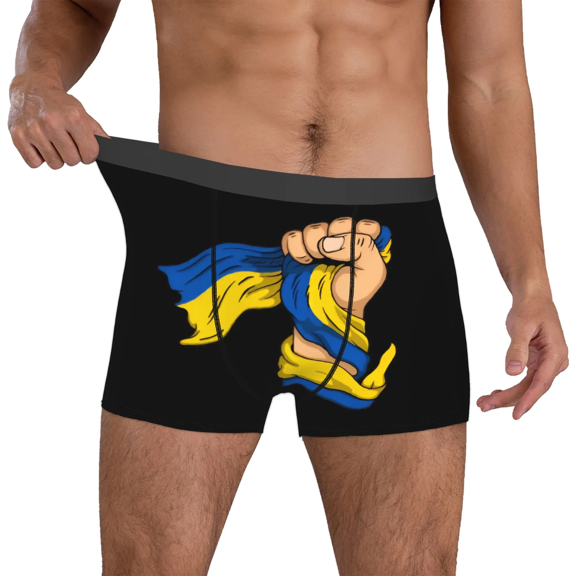 Custom Ukraine Flag Underwear Men Stretch Boxer Briefs Shorts Panties Soft Underpants For Male
Custom Ukraine Flag Underwear Men Stretch Boxer Briefs Shorts Panties Soft Underpants For Male