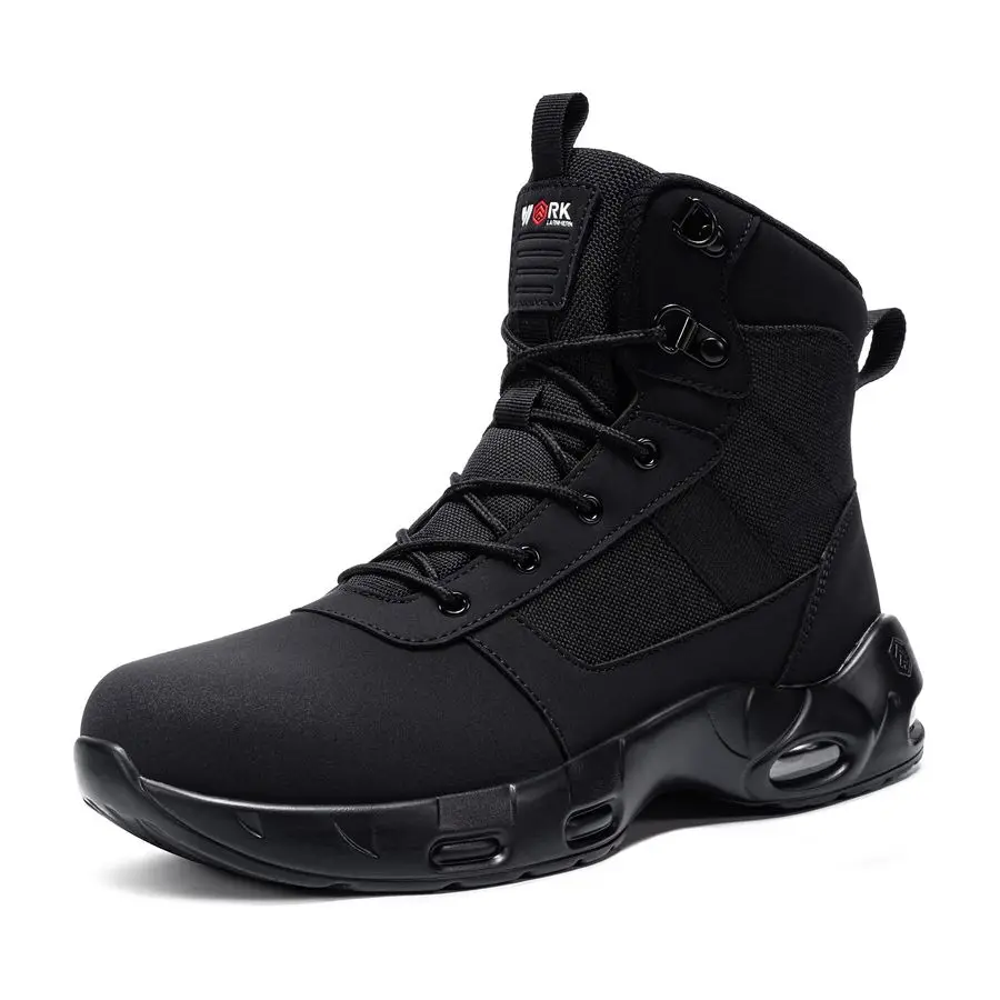 Steel Toe Boot Men Non Slip Work Shoe Rainproof Safety Toe Sneaker Side Zipper Industrail Boot High Top Tactical Shoe
Steel Toe Boot Men Non Slip Work Shoe Rainproof Safety Toe Sneaker Side Zipper Industrail Boot High Top Tactical Shoe