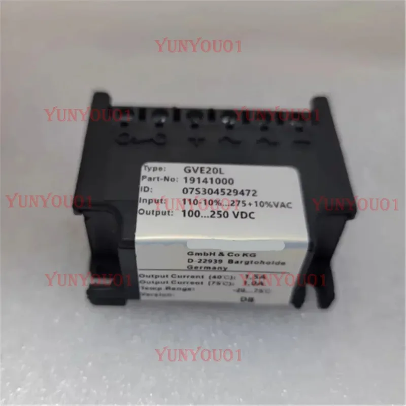 Rectifier GVE20L (19141000) GHE40L (19141010) New
Rectifier GVE20L (19141000) GHE40L (19141010) New
