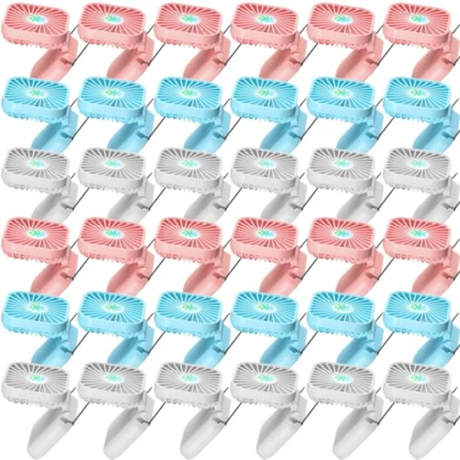 36 Pack Mini Necklace Fans Bulk USB Rechargeable Handheld Folding Fan with 3 Speeds, Quiet Personal Cooling Fans Bulk Gifts for
36 Pack Mini Necklace Fans Bulk USB Rechargeable Handheld Folding Fan with 3 Speeds, Quiet Personal Cooling Fans Bulk Gifts for