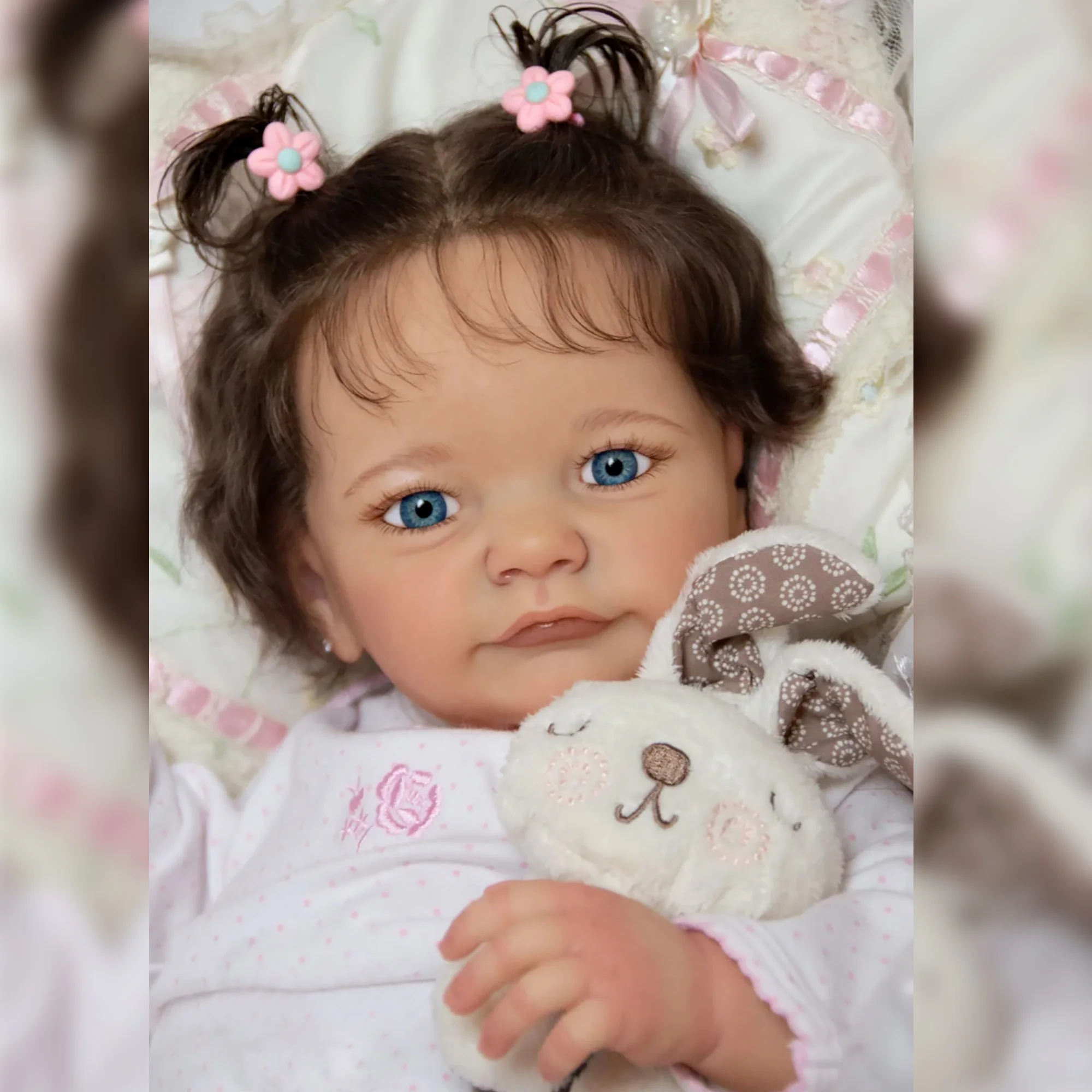 22 Inch Tobiah Bebe Reborn Doll Painted Lovely Reborn Doll With Rooted Hair Toy For Children Muñecas Reborn
22 Inch Tobiah Bebe Reborn Doll Painted Lovely Reborn Doll With Rooted Hair Toy For Children Muñecas Reborn