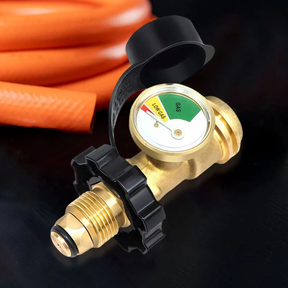 Адаптер резервуара для пропана POL с манометром, сервисный клапан резервуара POL LP на QCC1/тип 1 для баллона, газового гриля для барбекю, обогревателя кемпера
Адаптер резервуара для пропана POL с манометром, сервисный клапан резервуара POL LP на QCC1/тип 1 для баллона, газового гриля для барбекю, обогревателя кемпера