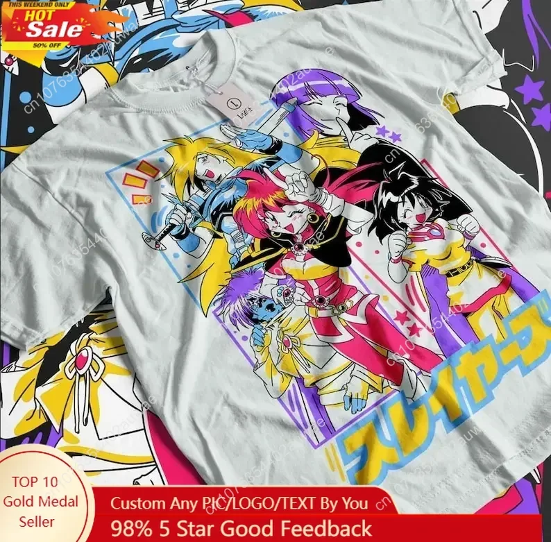 Unisex The Slayers Naga the Serpent Retro Anime T-Shirt, Lina Inverse Manga Shirt
Unisex The Slayers Naga the Serpent Retro Anime T-Shirt, Lina Inverse Manga Shirt