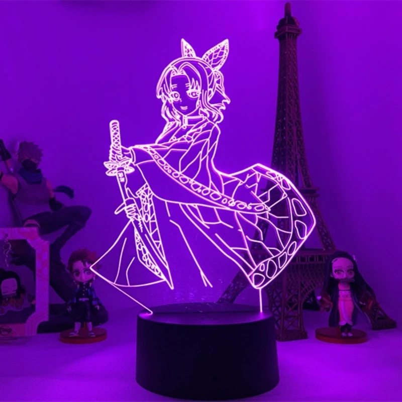 Ночник-подставка Demon Slayer Kochou Shinobu: Акриловый светящийся 2D-светильник в стиле аниме для спальни, милый атмосферный светильник, подарок
Ночник-подставка Demon Slayer Kochou Shinobu: Акриловый светящийся 2D-светильник в стиле аниме для спальни, милый атмосферный светильник, подарок