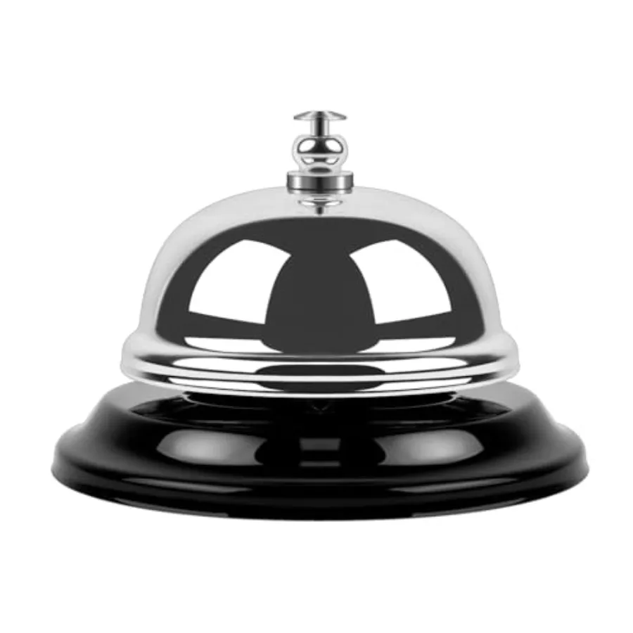 for Desk Loud and Clear and Service with Matte Anti-Rust Steel, Small 3.35" Footprint, Durable Design for Restaurants, Schools,
for Desk Loud and Clear and Service with Matte Anti-Rust Steel, Small 3.35" Footprint, Durable Design for Restaurants, Schools,