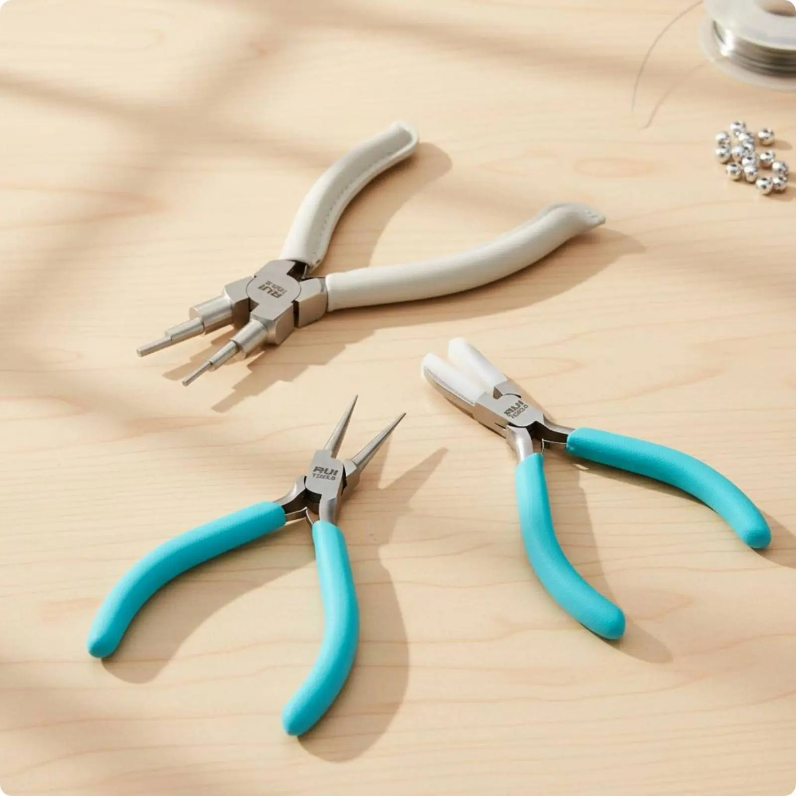 8 Pieces Jewelry Making Pliers Precision Work Wire Wrapping Pliers Wire Trimmers Multiple Heads Professional Quality
8 Pieces Jewelry Making Pliers Precision Work Wire Wrapping Pliers Wire Trimmers Multiple Heads Professional Quality