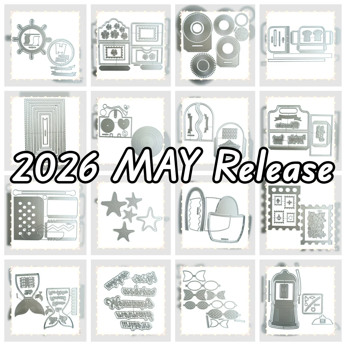 May 2026 Mermaid Starfish Metal Cutting Dies for DIY Making Card Scrapbook Embossed Paper Album Craft Supplies Template
May 2026 Mermaid Starfish Metal Cutting Dies for DIY Making Card Scrapbook Embossed Paper Album Craft Supplies Template