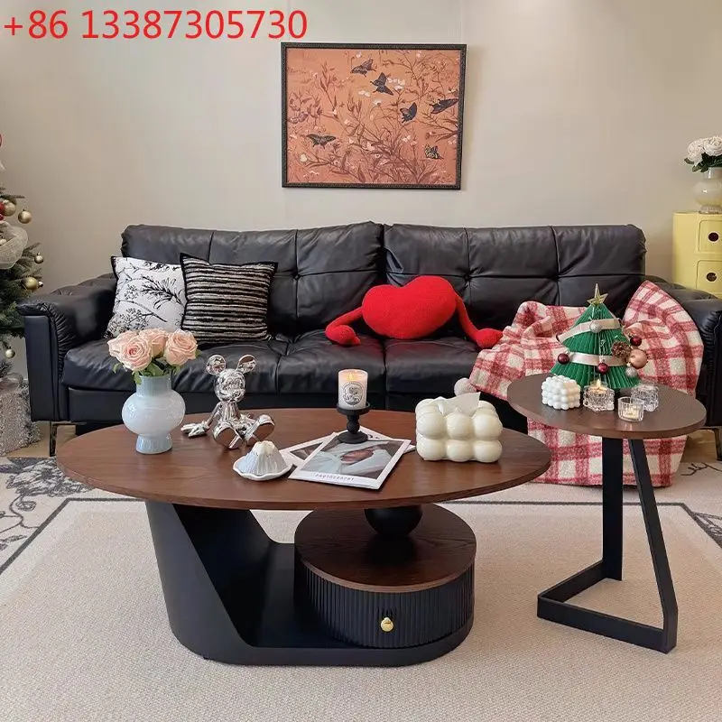 Solid wood coffee table side table, medieval style light luxury, modern and simple home living room tea table table
Solid wood coffee table side table, medieval style light luxury, modern and simple home living room tea table table