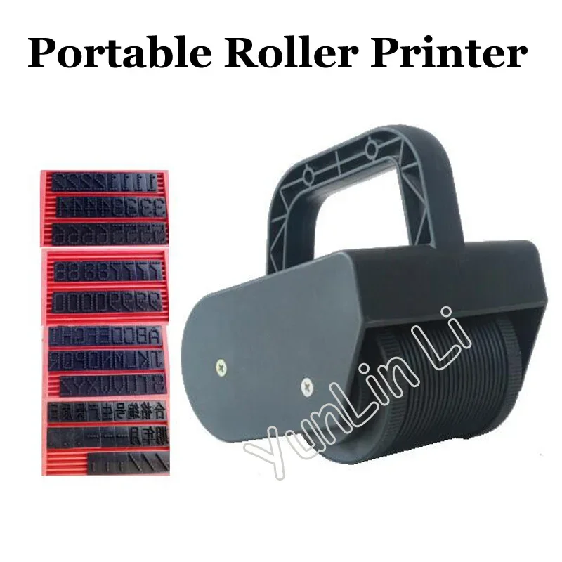 Portable Roller Printer Date Coding Machine Portable Stamping Machine Roll Printing Machine ZY-RM15
Portable Roller Printer Date Coding Machine Portable Stamping Machine Roll Printing Machine ZY-RM15