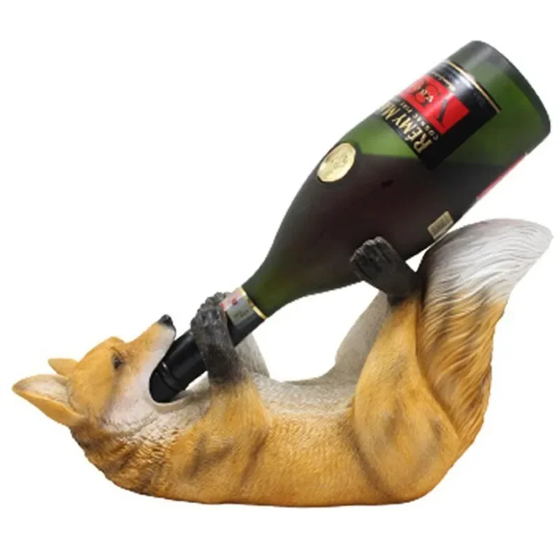 Handmade Wooden Wine Rack Storage Art Bar Kitchen Stand Wolf Shape Resin Crafts Decoration Living Animal Wine Bottle Holder Gift
Handmade Wooden Wine Rack Storage Art Bar Kitchen Stand Wolf Shape Resin Crafts Decoration Living Animal Wine Bottle Holder Gift