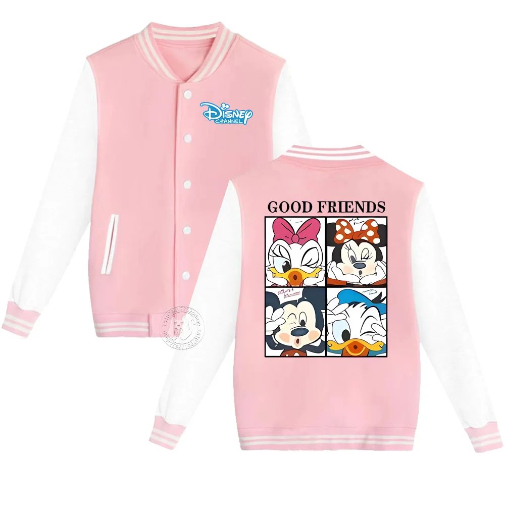 Disney Fall/Winter Kids Baseball uniforms Playful Donald Duck print for boys and girls ages 2-14 Padded warm formal coats
Disney Fall/Winter Kids Baseball uniforms Playful Donald Duck print for boys and girls ages 2-14 Padded warm formal coats