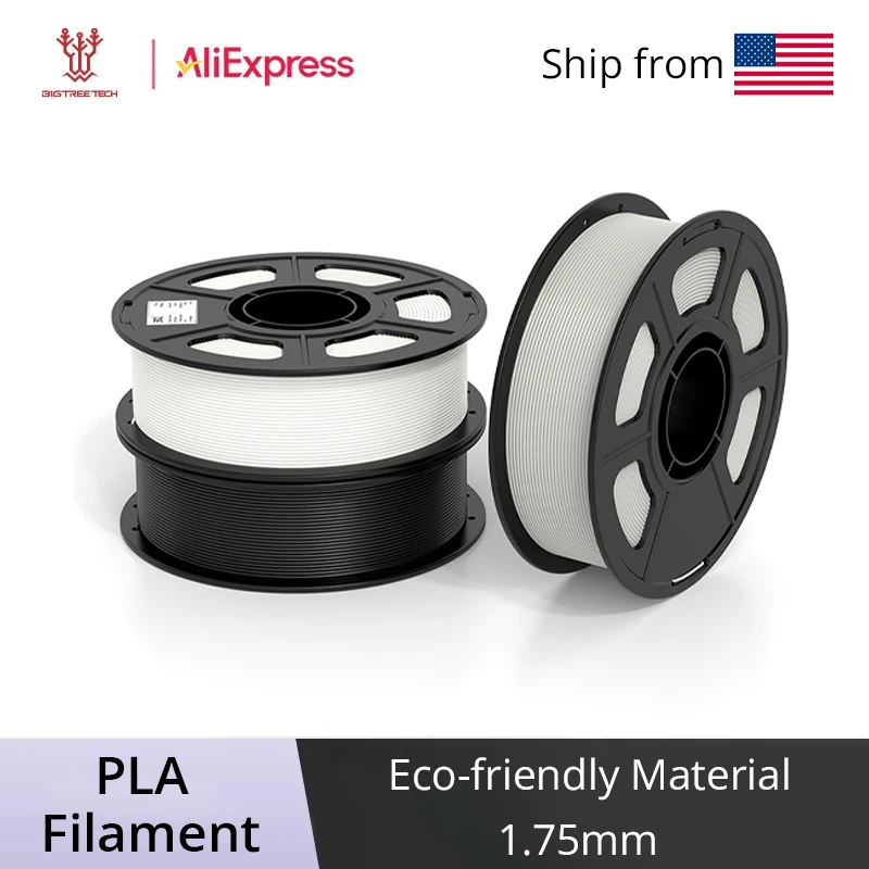 BIQU 1kG 5KG PLA Filament 1.75mm Eco-friendly Clog Free Material for Ender 3 Anycubic All FDM 3D Printer
BIQU 1kG 5KG PLA Filament 1.75mm Eco-friendly Clog Free Material for Ender 3 Anycubic All FDM 3D Printer