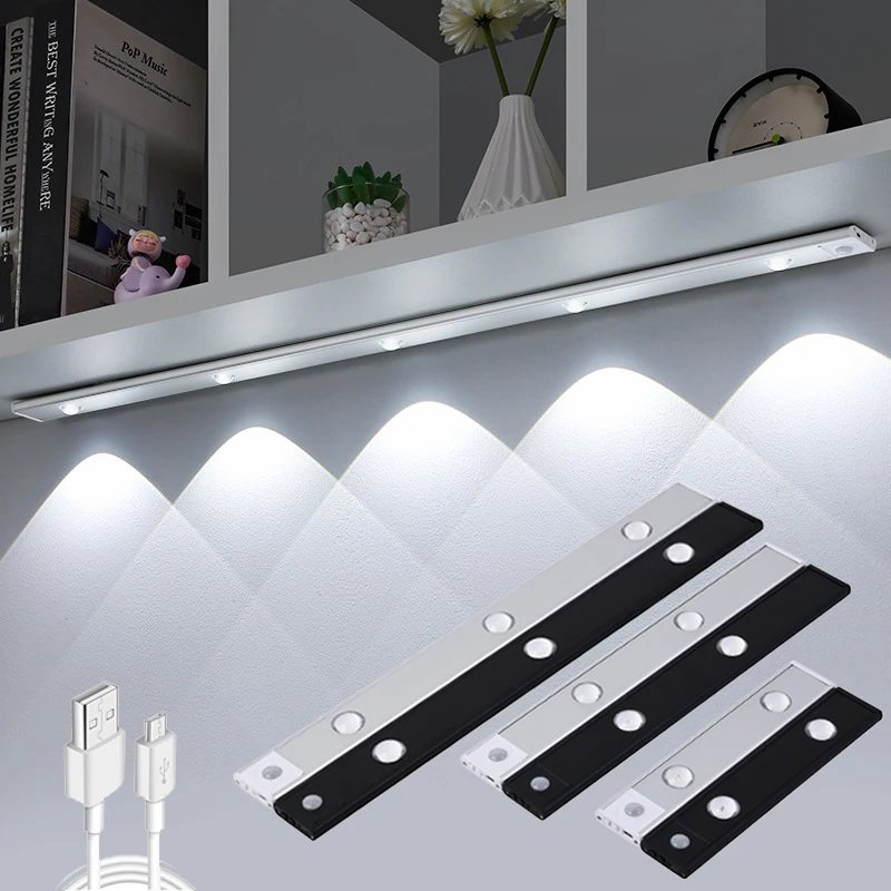 Ultra Thin Motion Sensor Led Under Cabinet Light USB LED Light 20cm/30cm/40cm Kitchen Cabinet Bedroom Wardrobe Indoor Lighting
Ultra Thin Motion Sensor Led Under Cabinet Light USB LED Light 20cm/30cm/40cm Kitchen Cabinet Bedroom Wardrobe Indoor Lighting