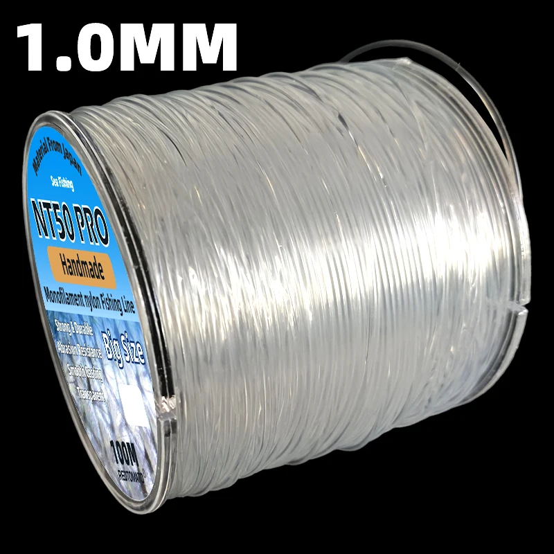 100M Monofilament Fishing Line High Abrasion Resistance Lower Light Refraction Lower Memory Nylon Line for Freshwater Saltwater
100M Monofilament Fishing Line High Abrasion Resistance Lower Light Refraction Lower Memory Nylon Line for Freshwater Saltwater