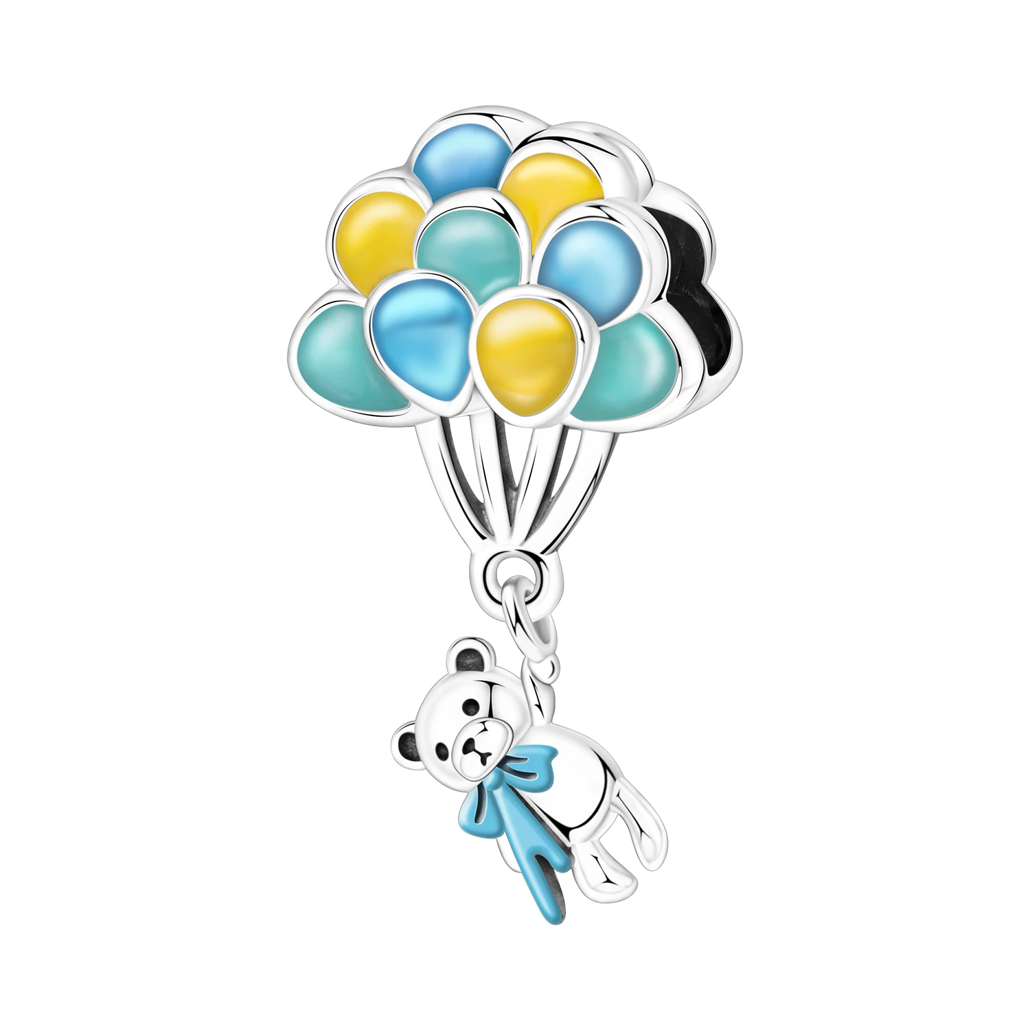 925 Sterling Silver Balloon Tassel Blue Teddy Bear Pendants Bracelet Charms Fit Jewelry Party Beads DIY Fine Gifts Accessory
925 Sterling Silver Balloon Tassel Blue Teddy Bear Pendants Bracelet Charms Fit Jewelry Party Beads DIY Fine Gifts Accessory