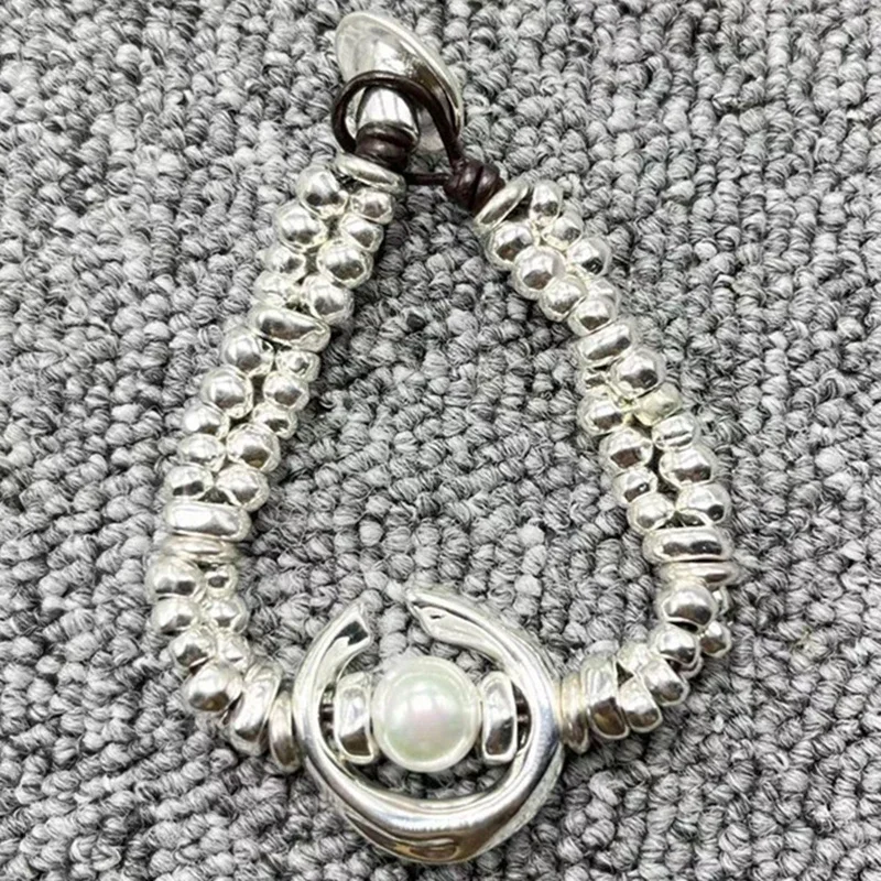 TOP European and American Fashion French Advanced Half Moon Pearl Bracelet Women's Gift
TOP European and American Fashion French Advanced Half Moon Pearl Bracelet Women's Gift