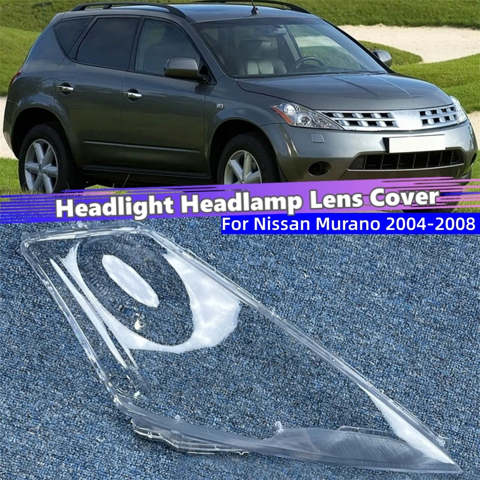 Для Nissan Murano 2004, 2005, 2006, 2007, 2008, автомобильные аксессуары для автомобилей, поликарбонатные глянцевые полностью прозрачные линзы для фар
Для Nissan Murano 2004, 2005, 2006, 2007, 2008, автомобильные аксессуары для автомобилей, поликарбонатные глянцевые полностью прозрачные линзы для фар