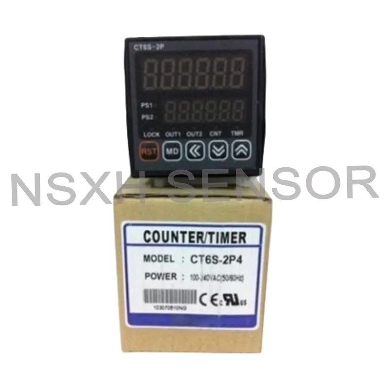 New Original CT6S-2P4 Genuine Multifunctional Timer Counter 100-240VAC 50-60Hz
New Original CT6S-2P4 Genuine Multifunctional Timer Counter 100-240VAC 50-60Hz