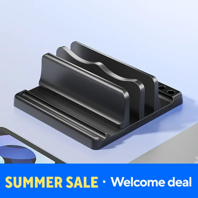 Adjustable Universal 3/2 Slots Desk Laptop Holder Vertical Laptop Stand Laptop Ing Station Stand Desk Storage For MacBook Tabl
Adjustable Universal 3/2 Slots Desk Laptop Holder Vertical Laptop Stand Laptop Ing Station Stand Desk Storage For MacBook Tabl