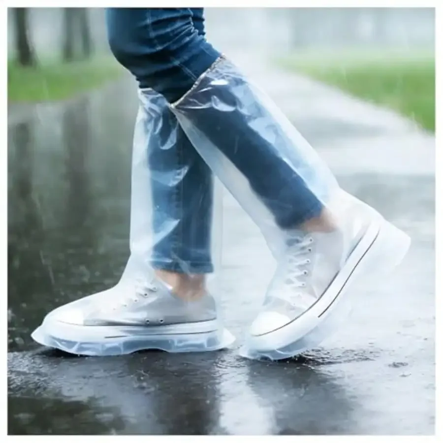 60Pcs Disposable Waterproof Shoe Covers For Rain Clear Durable Non-Slip Plastic Rain Boot Covers For Men Women For Use In Water Parks Commuting And Travel 60 Pcs Long
60Pcs Disposable Waterproof Shoe Covers For Rain Clear Durable Non-Slip Plastic Rain Boot Covers For Men Women For Use In Water Parks Commuting And Travel 60 Pcs Long