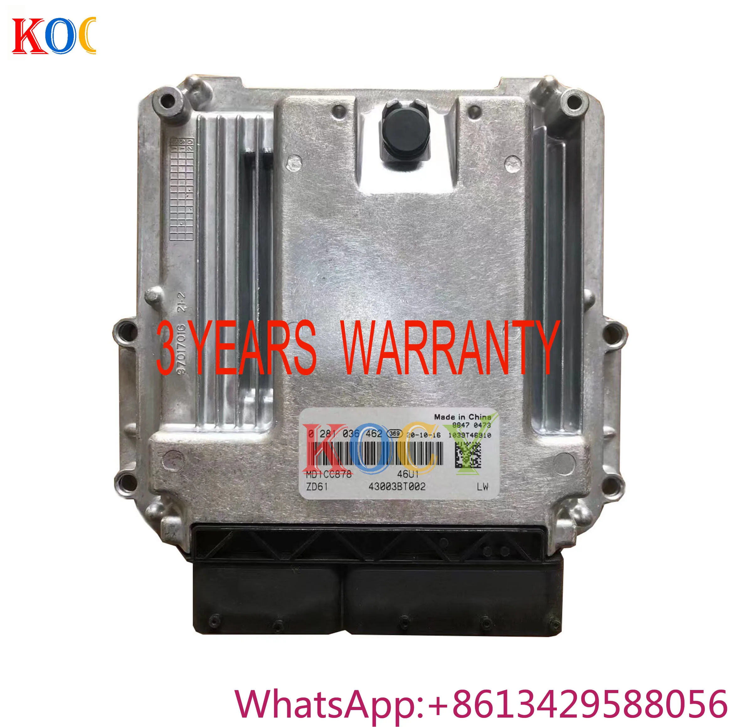 0281036462 170280912 Diesel Fuel Car ECU ECM 0 281 036 462 for BOSCH Electronic Control Unit Module Engine Computer Board
0281036462 170280912 Diesel Fuel Car ECU ECM 0 281 036 462 for BOSCH Electronic Control Unit Module Engine Computer Board