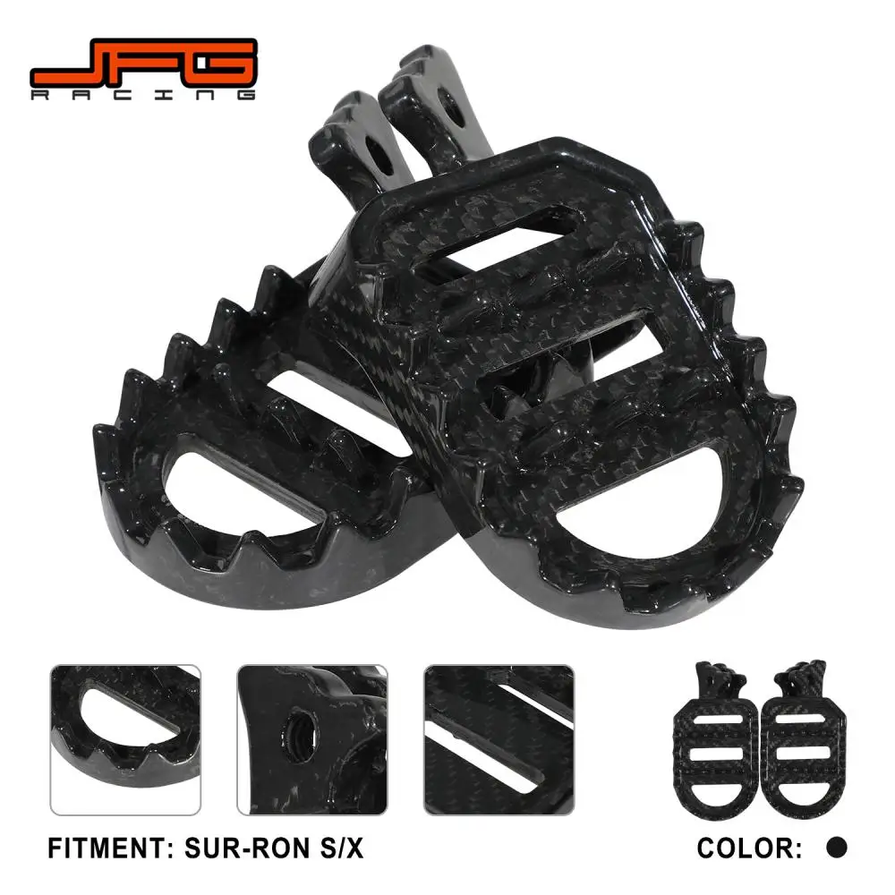 Funparts Motorcycles Accessories Footpegs Foot Rests Foot Pegs Footrest Carbon Fiber For SURRON Lightbee S X Electric Vehicle
Funparts Motorcycles Accessories Footpegs Foot Rests Foot Pegs Footrest Carbon Fiber For SURRON Lightbee S X Electric Vehicle