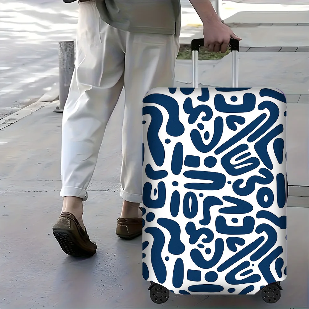 1PC Navy Blue Abstract Brush Print Luggage Cover for luggage sizes 18 – 32 inches; dust and elastic travel accessories to effect
1PC Navy Blue Abstract Brush Print Luggage Cover for luggage sizes 18 – 32 inches; dust and elastic travel accessories to effect