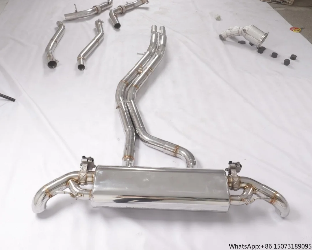 Заводская цена Полный комплект выхлопных систем SQ5 3.0T Труба Valvetronic Catback из нержавеющей стали
Заводская цена Полный комплект выхлопных систем SQ5 3.0T Труба Valvetronic Catback из нержавеющей стали