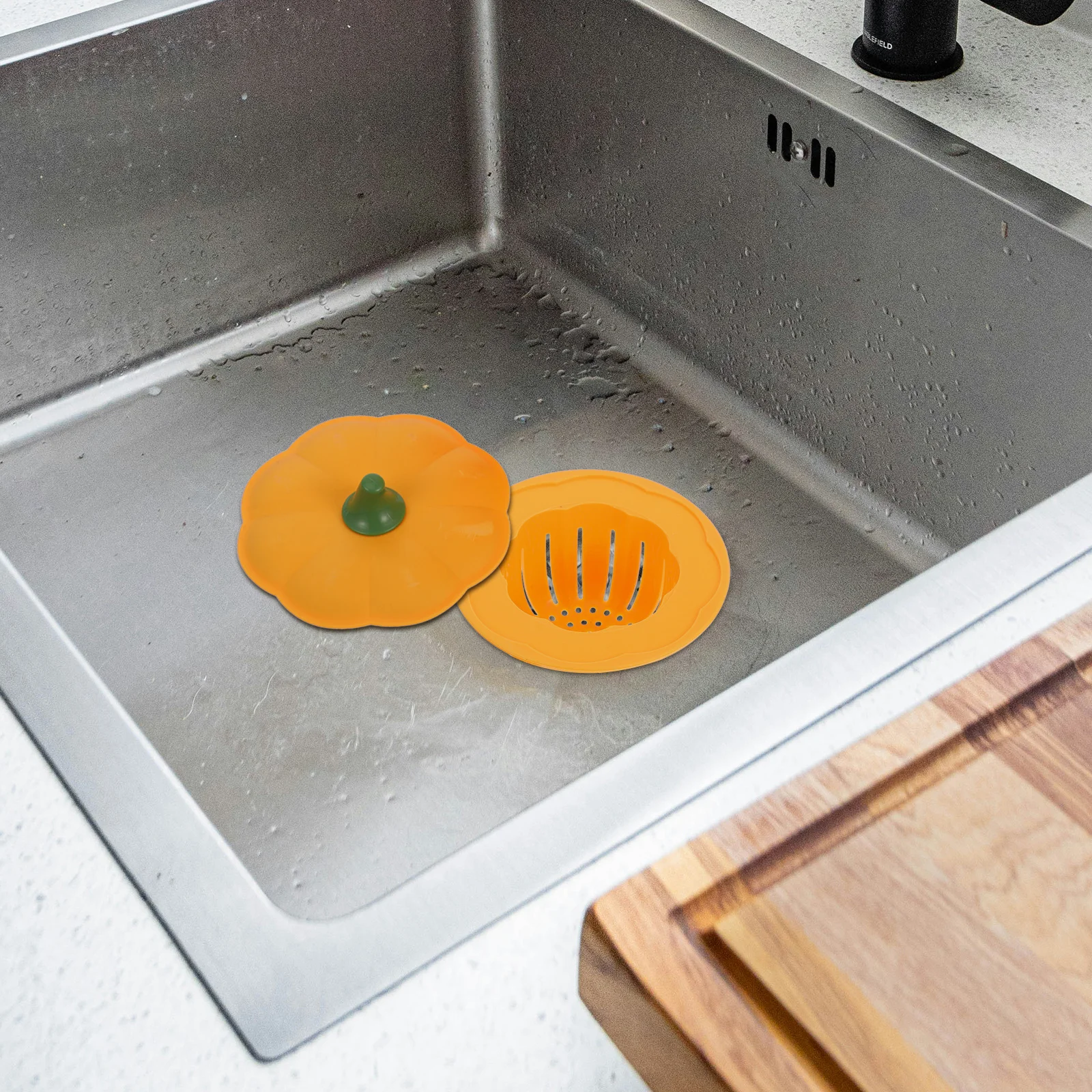 Pumpkin Sink Filter Net Kitchen Waste Collector Universal Fit Strainer Stopper Debris Catcher Efficient Filtration Quick
Pumpkin Sink Filter Net Kitchen Waste Collector Universal Fit Strainer Stopper Debris Catcher Efficient Filtration Quick