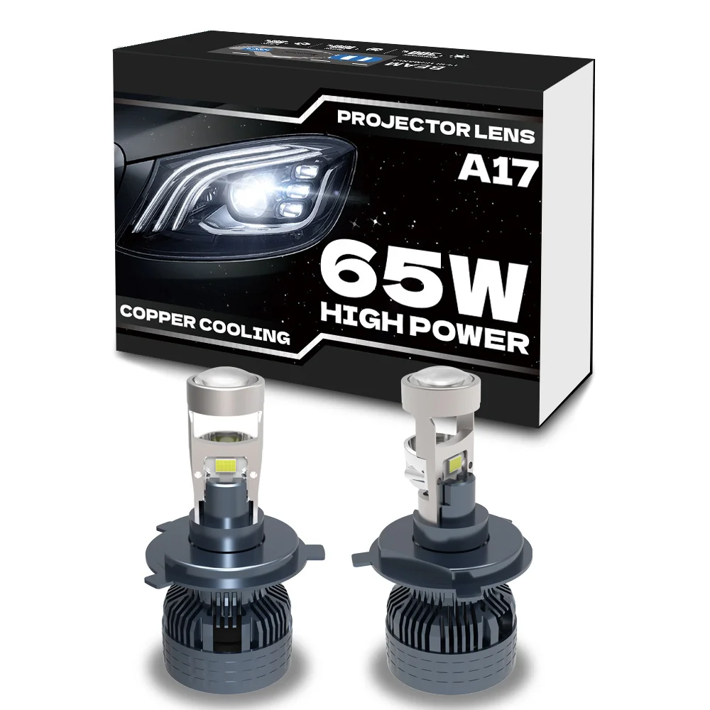 H7 H11 9006 9005 LED Headlight Bulbs 130W 6000K 13000Lm Mini Projector Lens for Cars
H7 H11 9006 9005 LED Headlight Bulbs 130W 6000K 13000Lm Mini Projector Lens for Cars