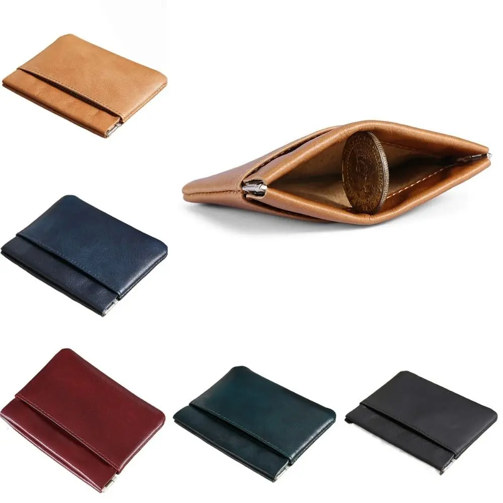 Cowhide Male Wallets Mini Soft Oil Wax Leather ID Badge Holder Fashion Design High Quality Fabric Card Bag Men
Cowhide Male Wallets Mini Soft Oil Wax Leather ID Badge Holder Fashion Design High Quality Fabric Card Bag Men