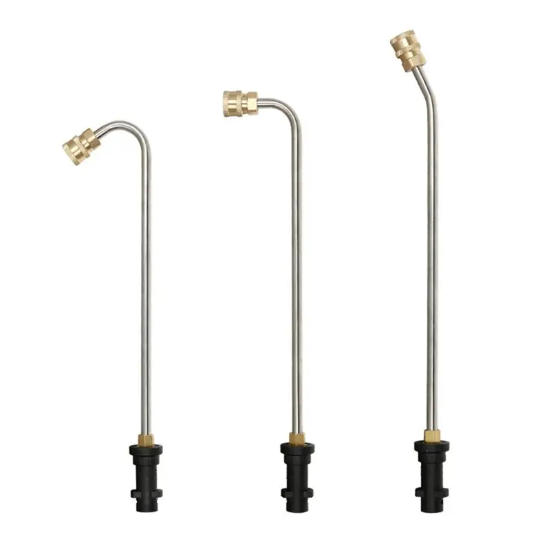 AT51-High Pressure Washer Nozzle Kit With 30 Degree/90 Degree/U-Shaped Types Cleaning Head Rod Adapter Accessories Fit
AT51-High Pressure Washer Nozzle Kit With 30 Degree/90 Degree/U-Shaped Types Cleaning Head Rod Adapter Accessories Fit